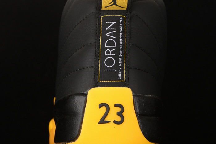 air jordan 12 retro black university gold 130690-070