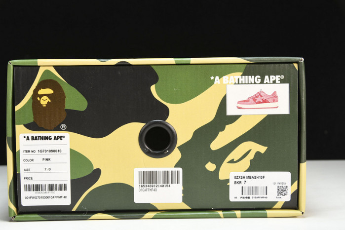 bape sta low sneaker 191042-014