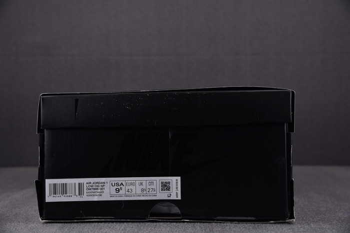 travis scott x air jordan 1 low og sp “black/phantom” dm7866-168