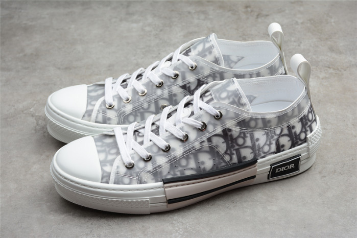 d10r b23 low top logo oblique sneakers