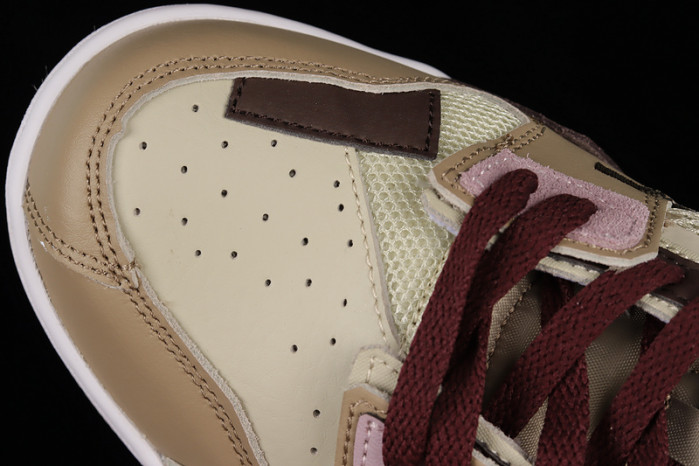 nike dunk low scrap latte - dh7450-100