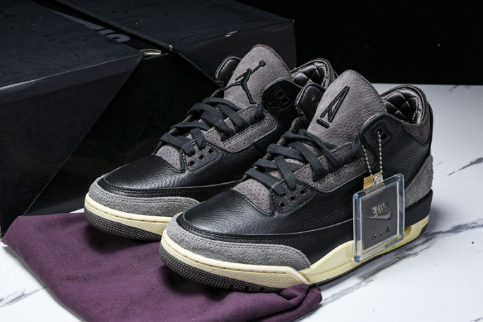 a ma maniére x air jordan 3 "black" fz4811-001