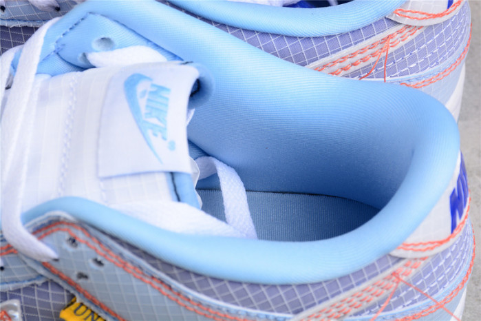 union x nike dunk low blue dj9649-400