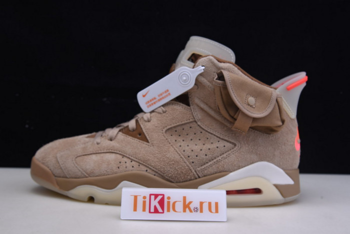 air jordan 6 travis scott x “british khaki” dh0690-200