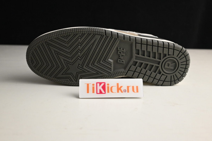 bape sta sk8 to nigo brown/dark brown/white h80191013