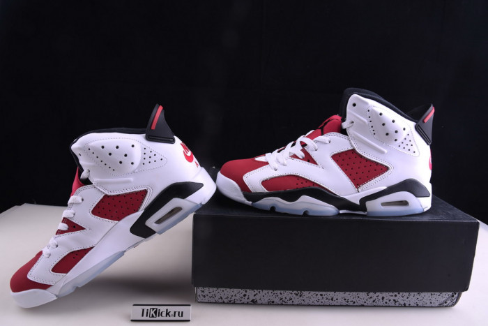 air jordan 6 retro carmine (2021) ct8529-106